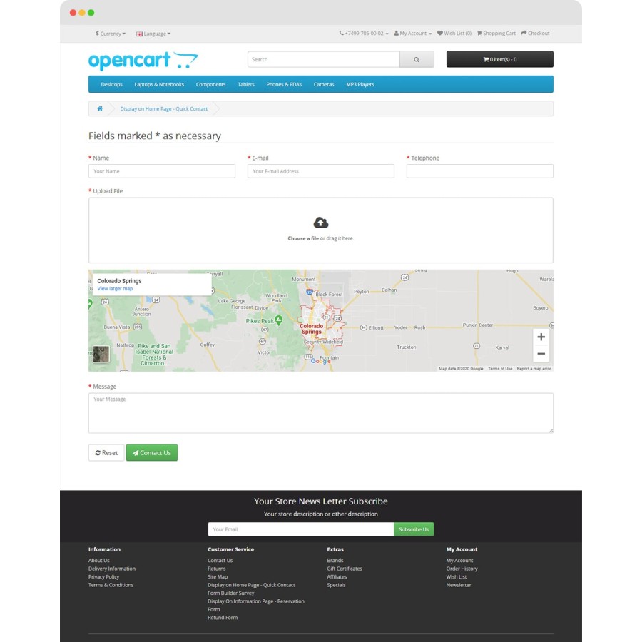 Form Builder – Multi Form Creator OpenCart 2.x, 3.x